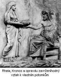 Rheia and Kronos